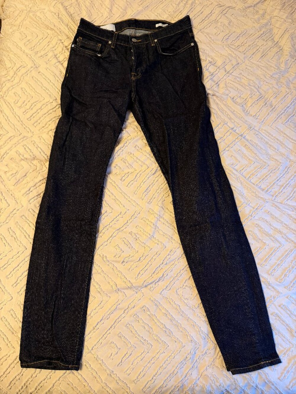 Baldwin BLDWN Modern Skinny Selvedge Denim Jeans - Made in USA - 31